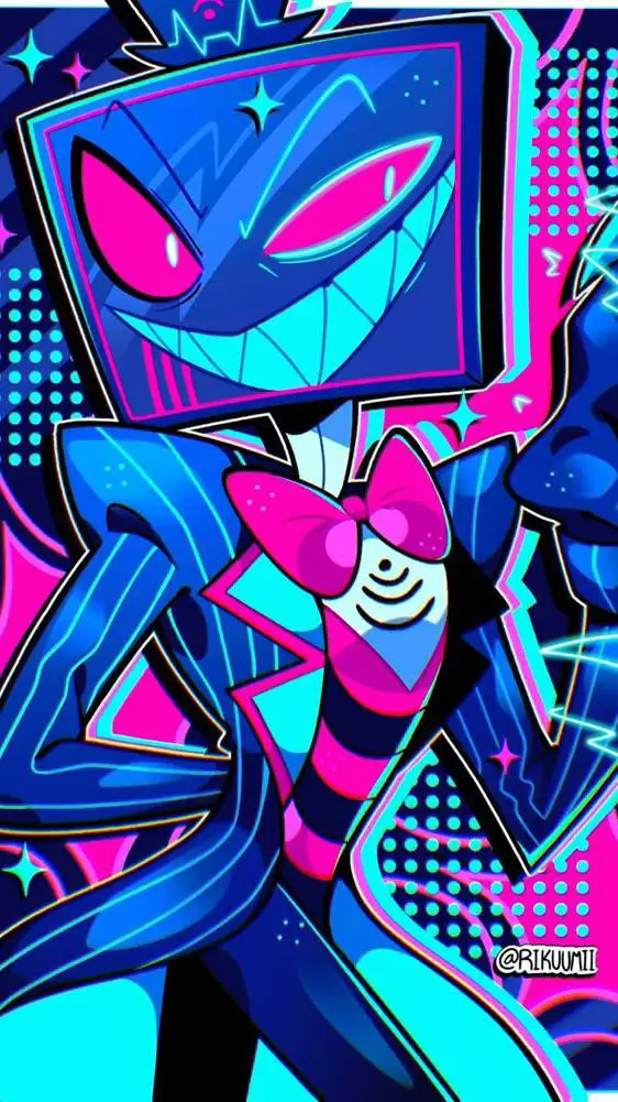 ai character: 🦈📺~Vox~📺🦈 background