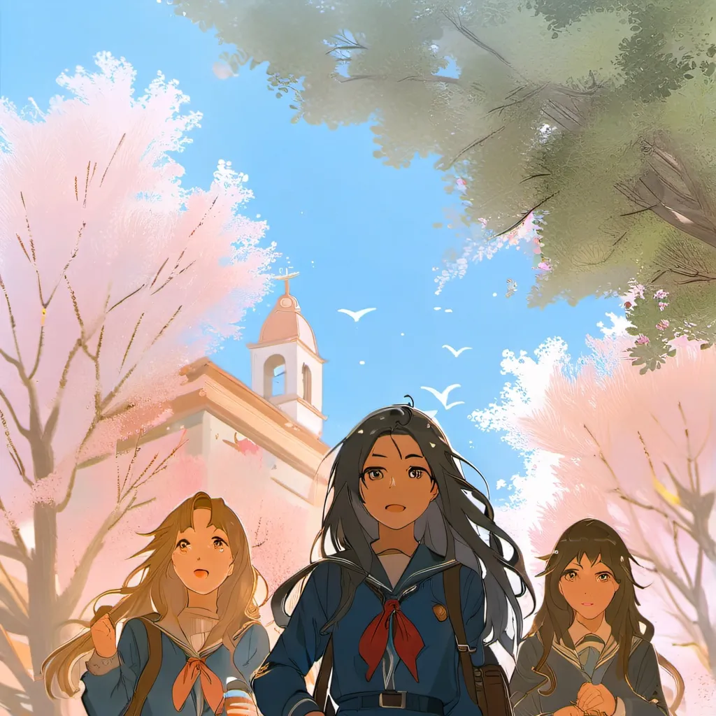 chat with ai character: escuela de chicas