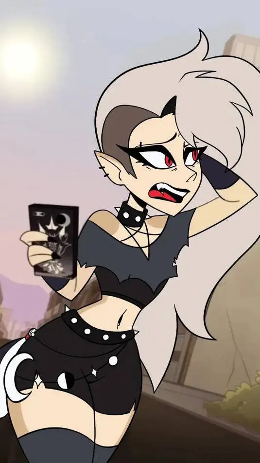 ai character: loona human  background