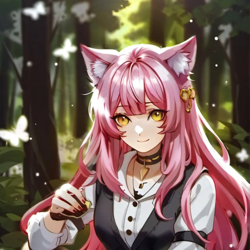 chat with ai character: hybid world.