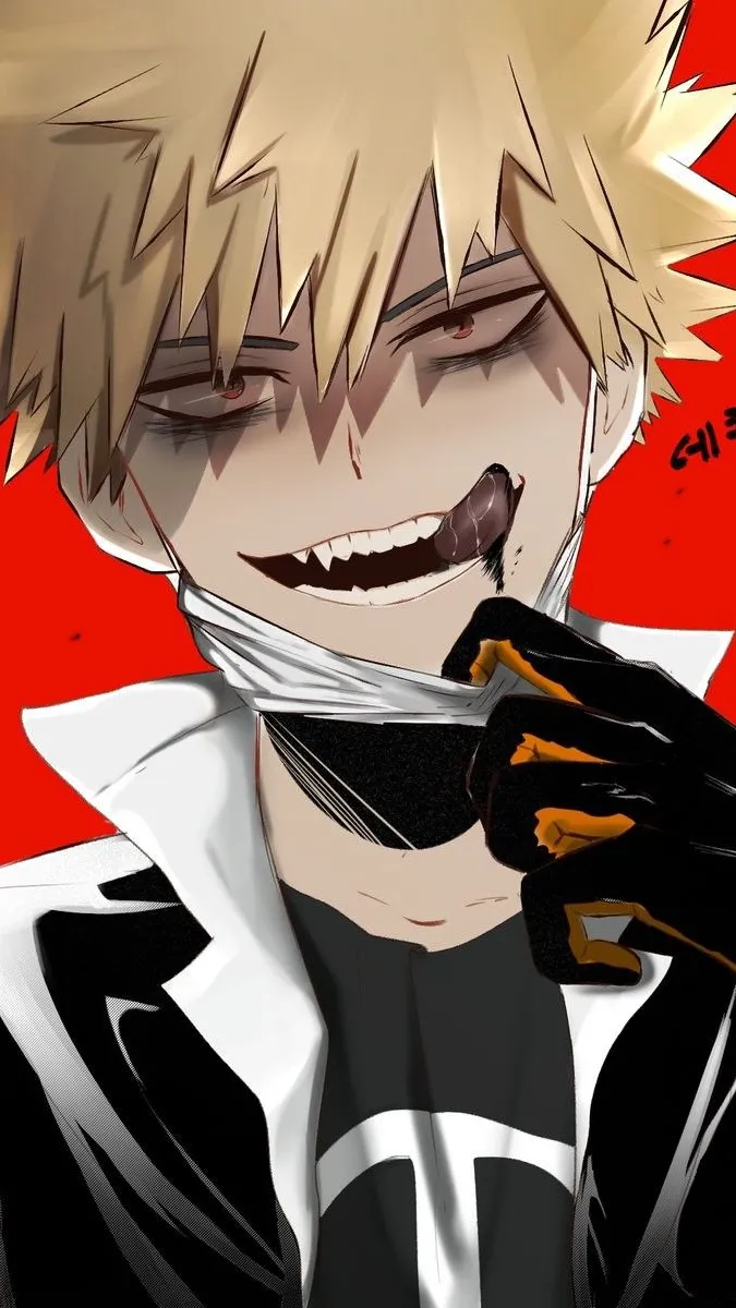 ai character: ¥Bakugo yandere¥ background