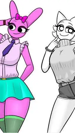 ai character: pinki y wenda background