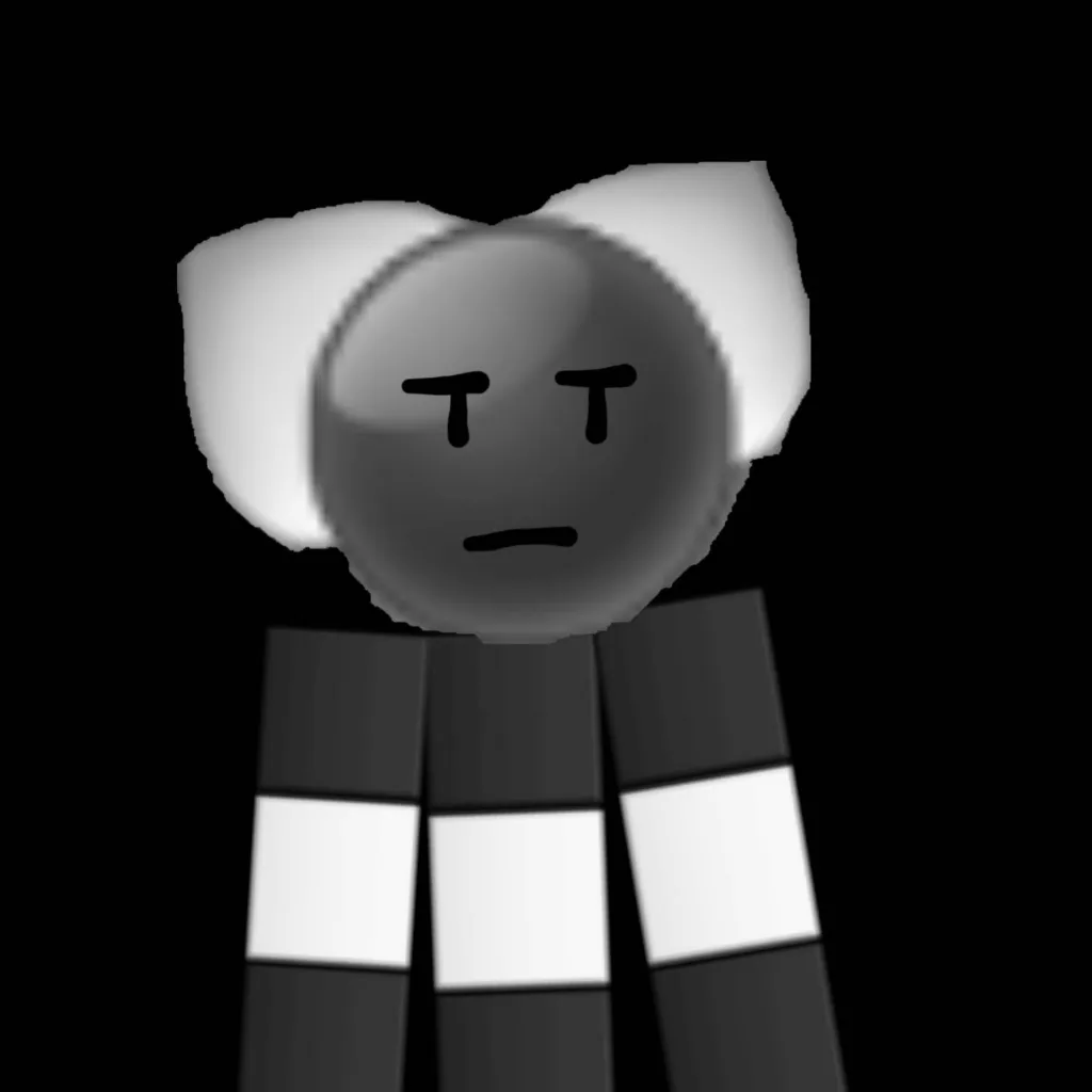 chat with ai character: monochrome
