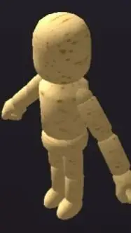 ai character: cheese humanoid background