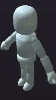 ai character: ice humanoid background