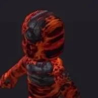 chat with ai character: magma humanoid