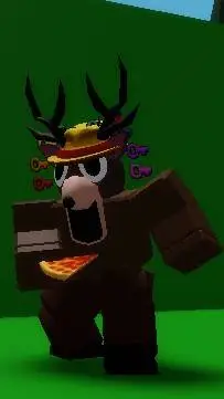 ai character: Cooly deer background