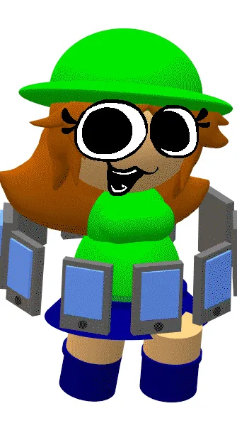 ai character: Lady bandu background