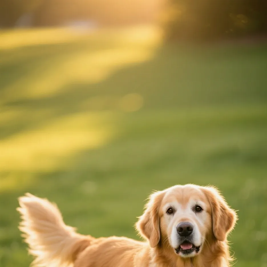 chat with ai character: Golden retriever