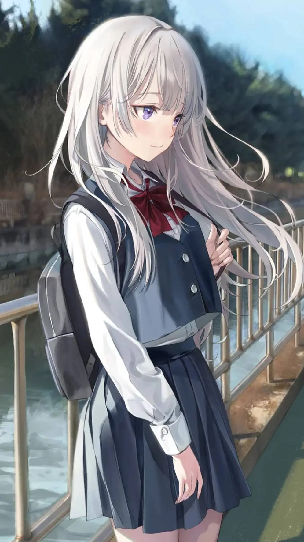 ai character: Алина background