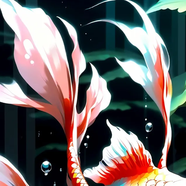 chat with ai character: fish or (is it?)