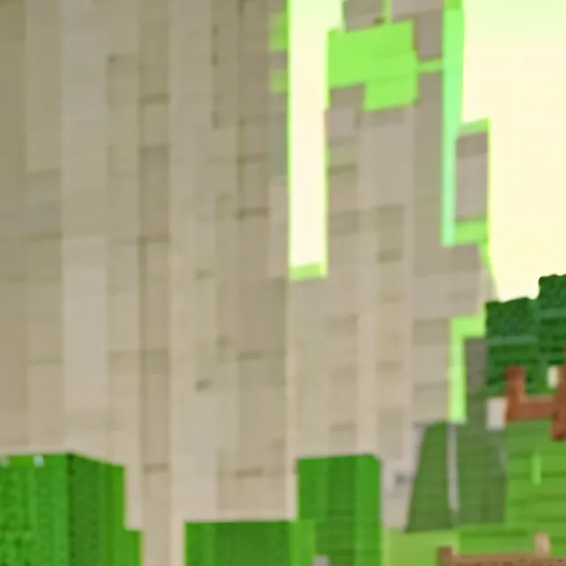 chat with ai character: minecraft pixel ed