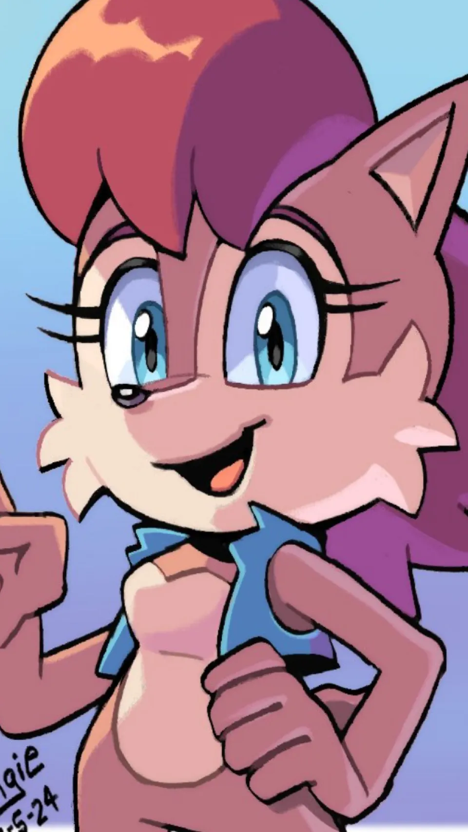 ai character: Sally background