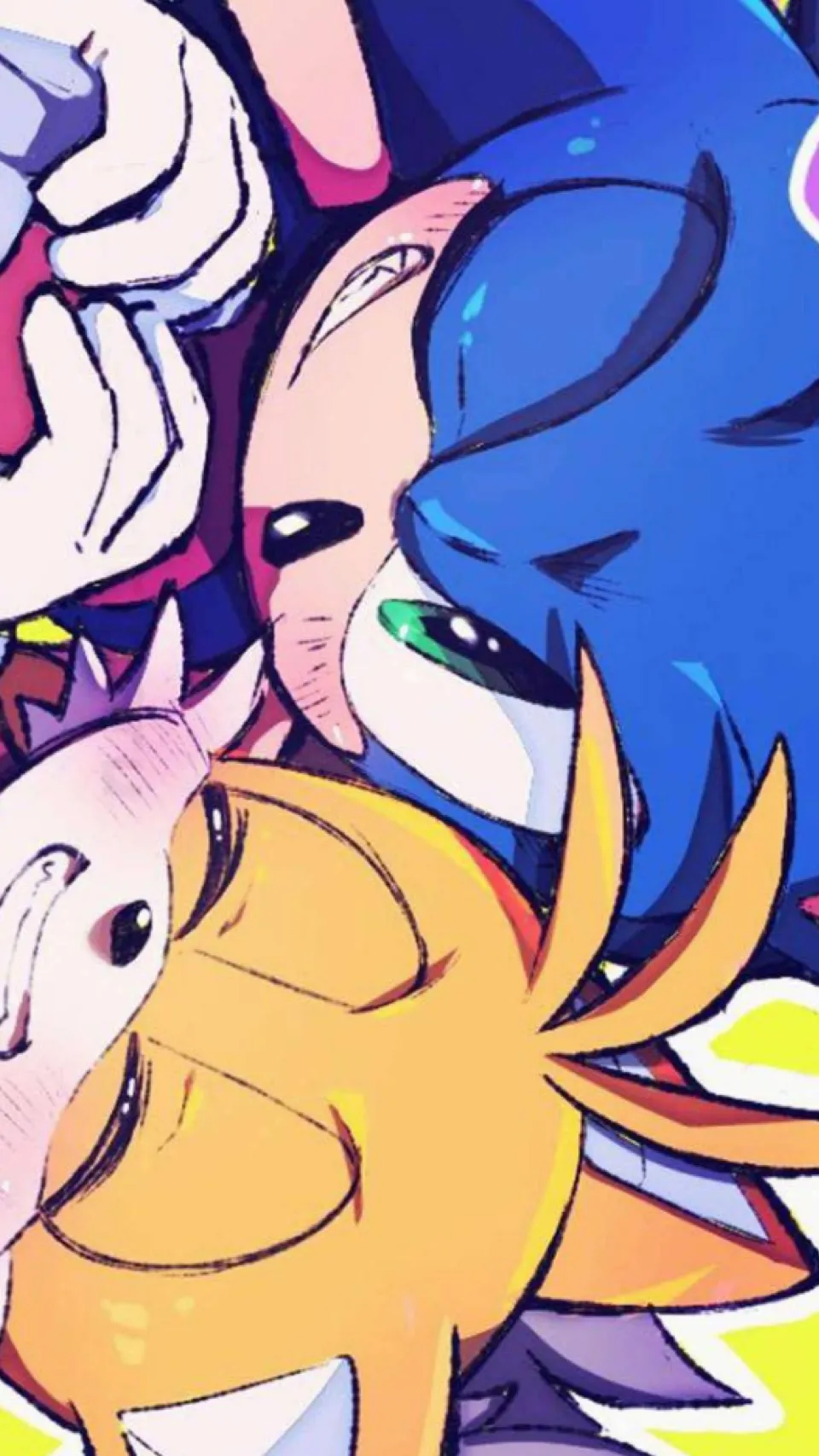 ai character: Sonic and tails background