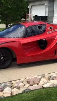 ai character:  Ferrari Enzo.  background