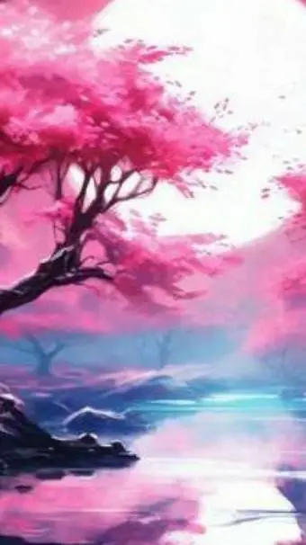 ai character: 🌺💗@Luna@💗🌺 background