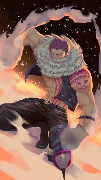 ai character: Charlotte Katakuri background