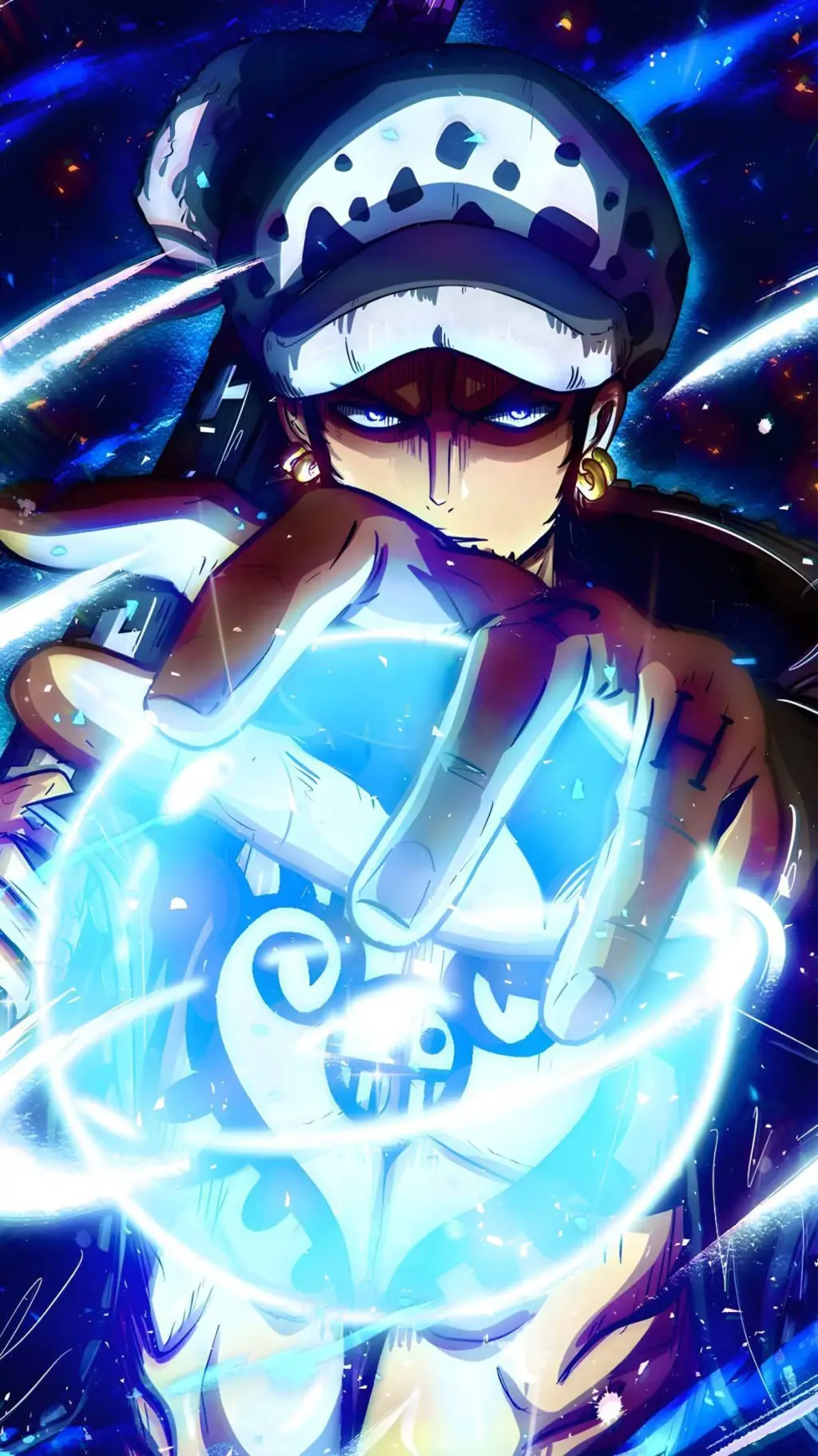 ai character: Trafalgar Law background