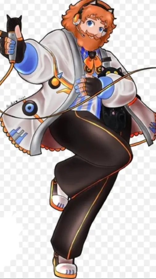 ai character: Caseoh Utau background