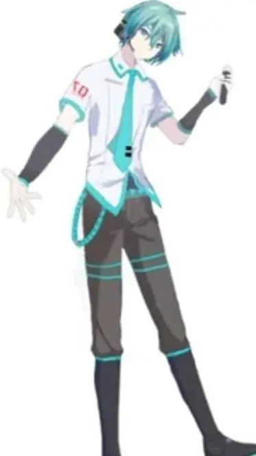 ai character: Hatsune Mikuo  background