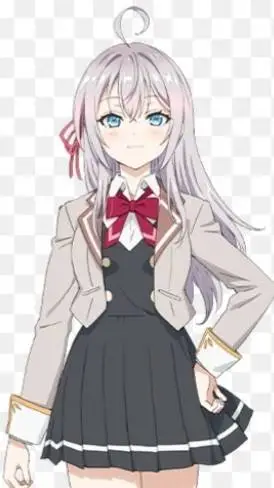 ai character: Alya Kujou  background