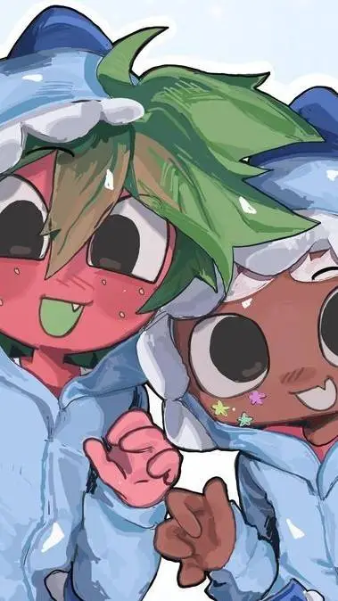 ai character: sprout x Cosmo💓 background