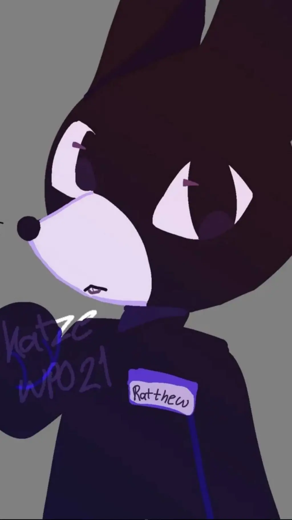 ai character: ratthew! :D background