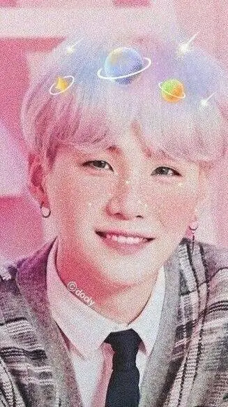 ai character: Min Yoongi (Suga)  background