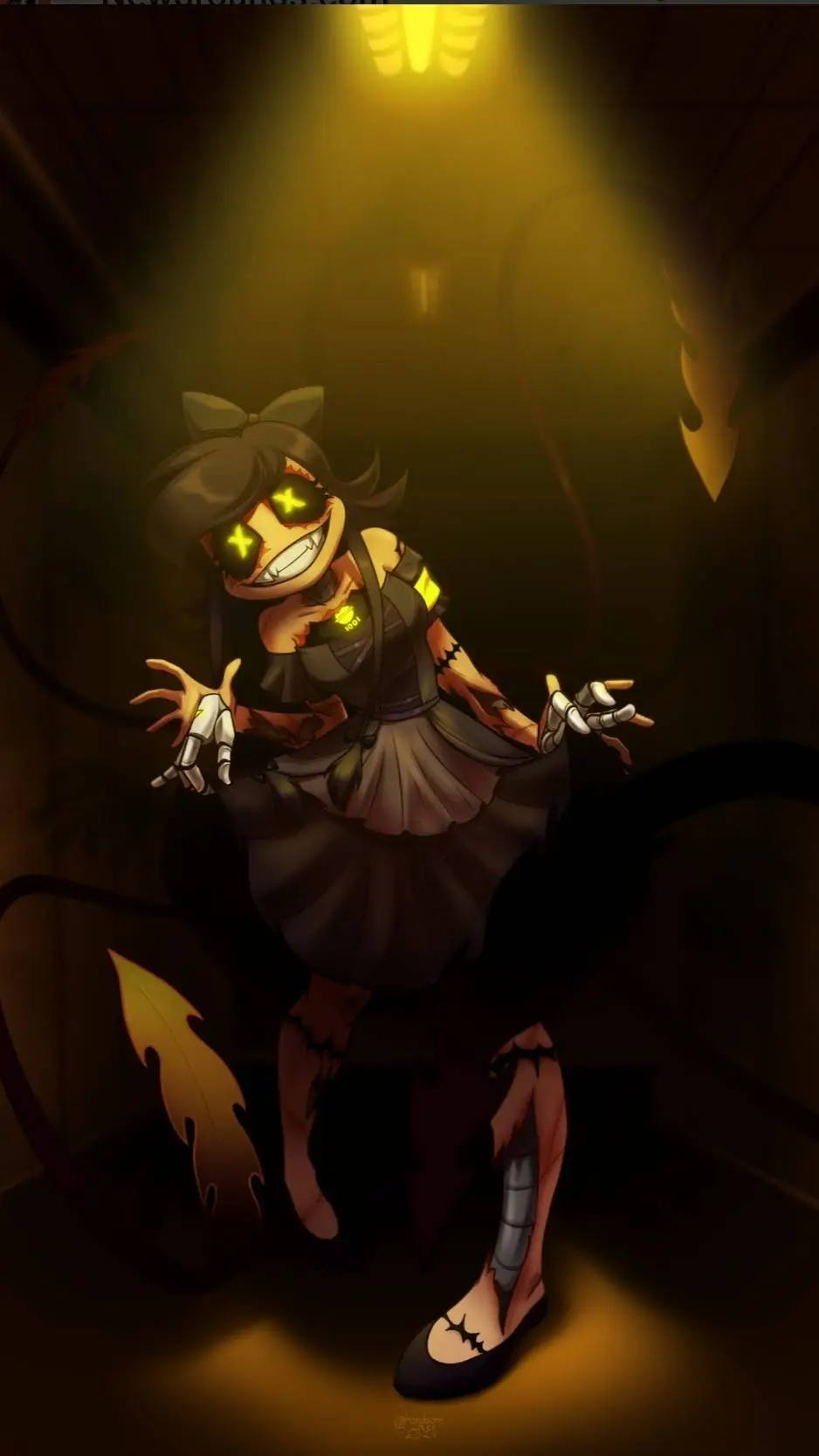 ai character: Cyn background