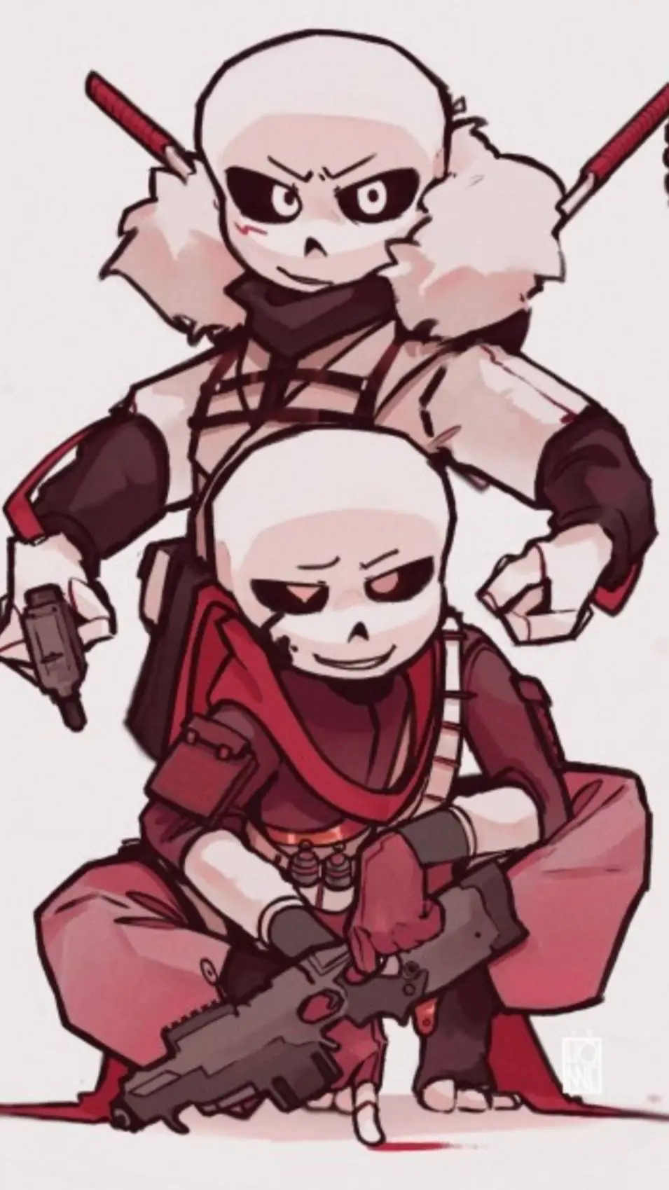 ai character: Oreo brothers  background