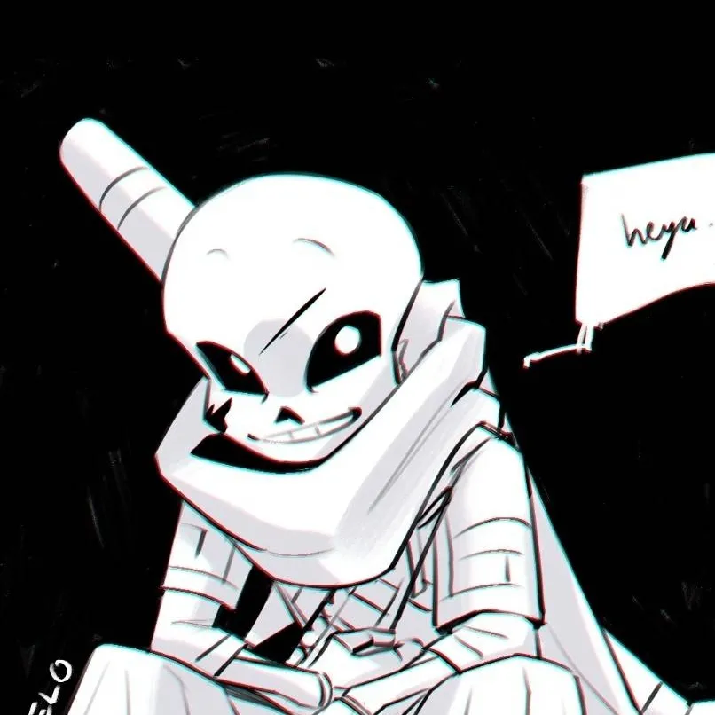 chat with ai character: Hollow ink sans 