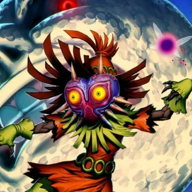 chat with ai character: Skull kid 🎭