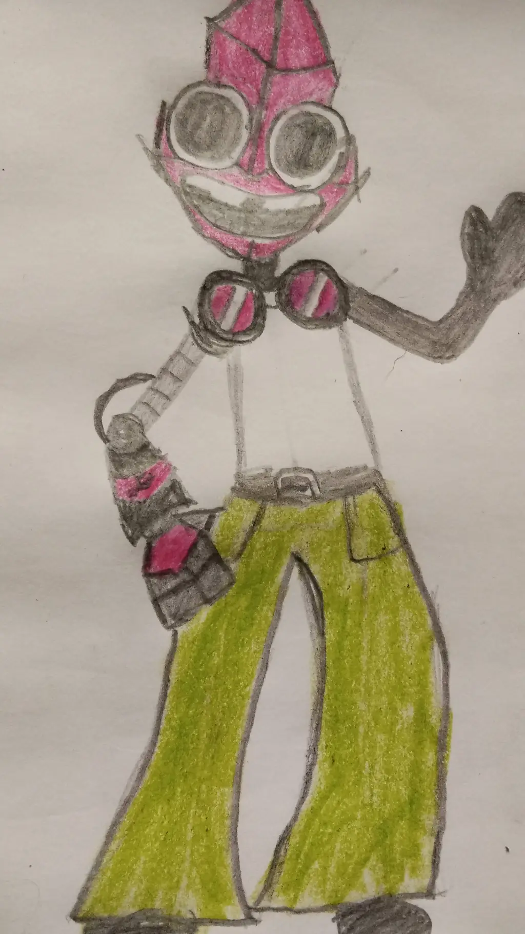 ai character: Кристон  background