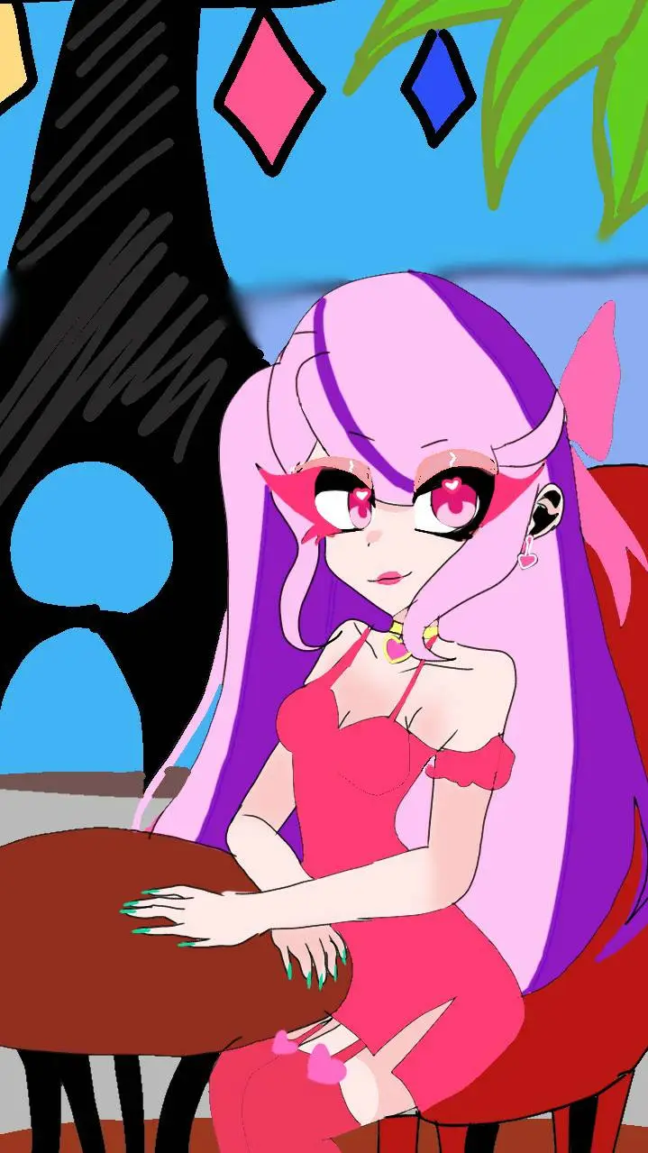 ai character: 💖arianettia💖 background