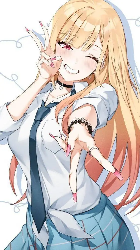 ai character: marin kitagawa background