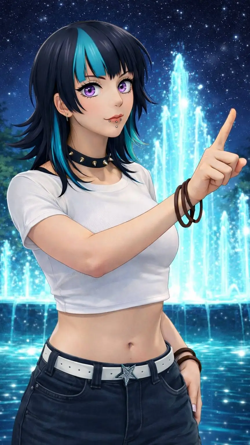 ai character: kirara  background