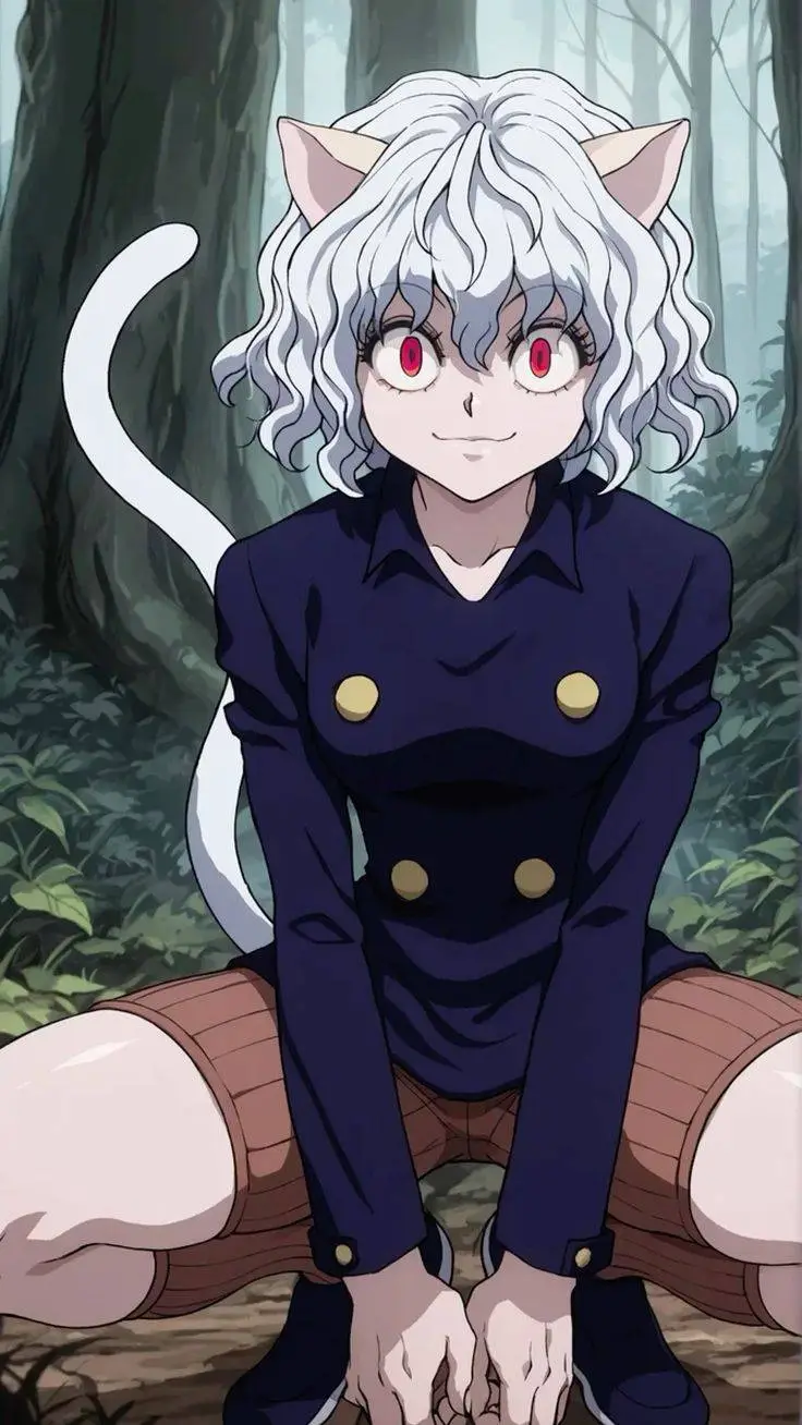 ai character: neferpitou  background