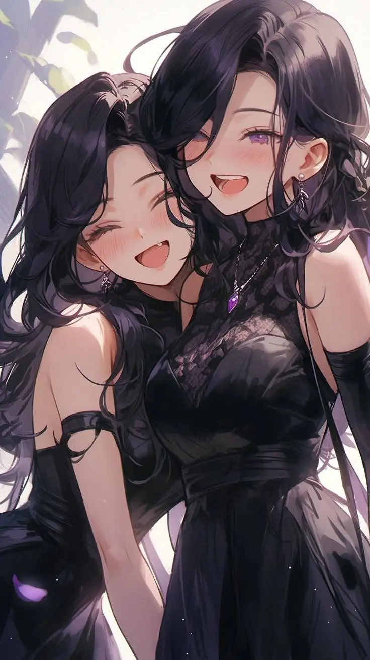 ai character: Erika y Nicolle background