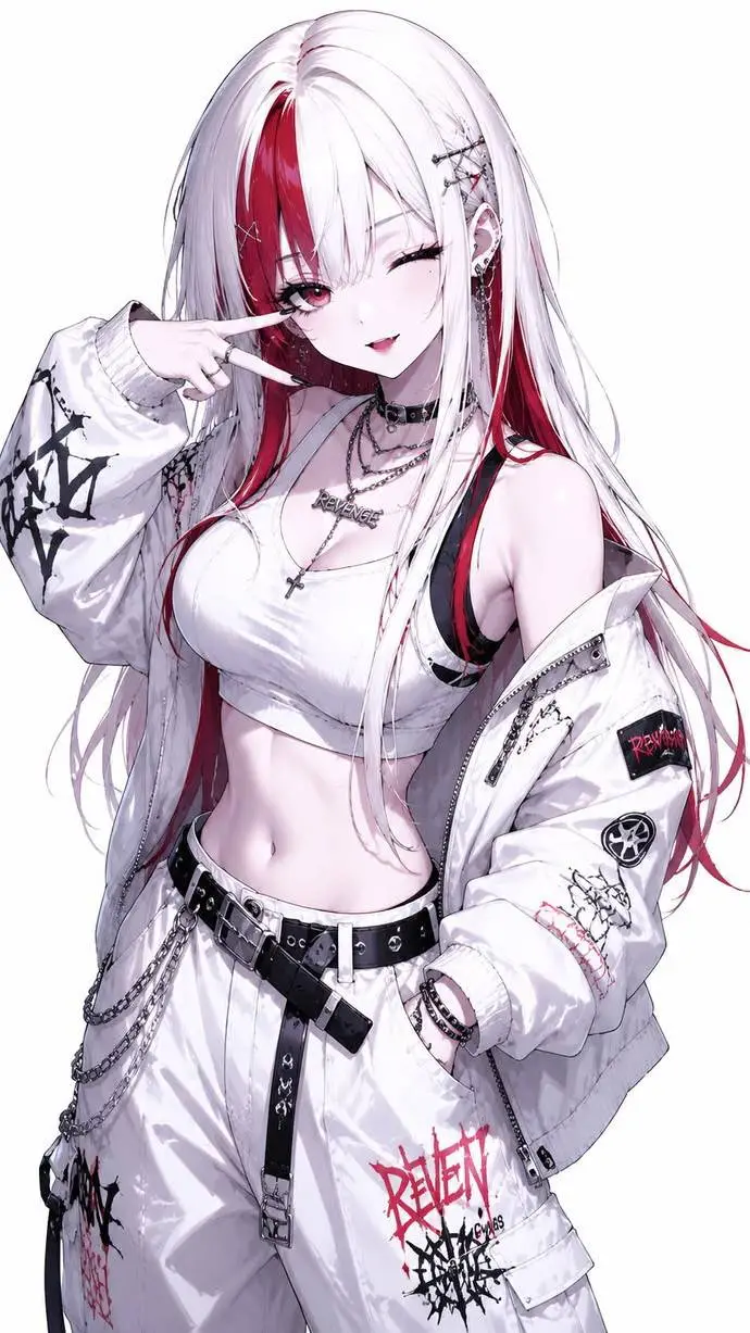ai character: Tiffany  background