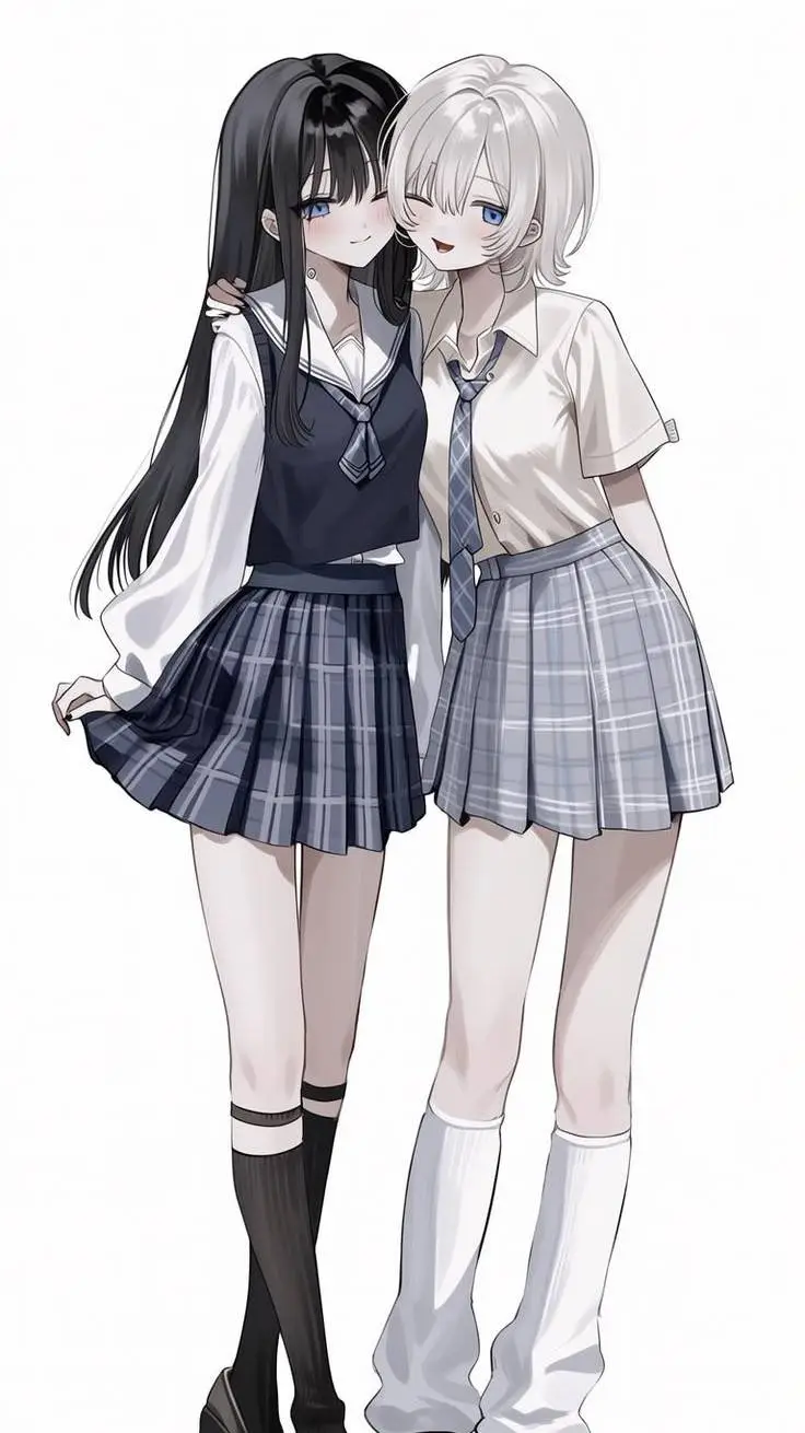ai character: Adriana y karol background