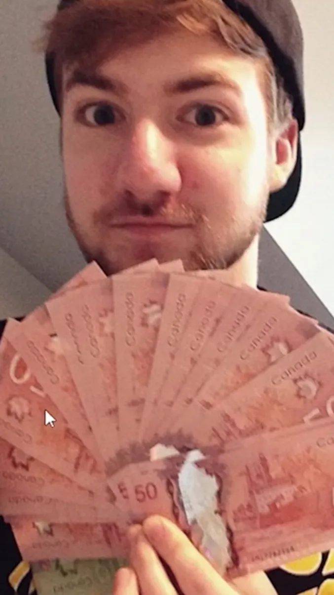 ai character: Robert Geraldino  background