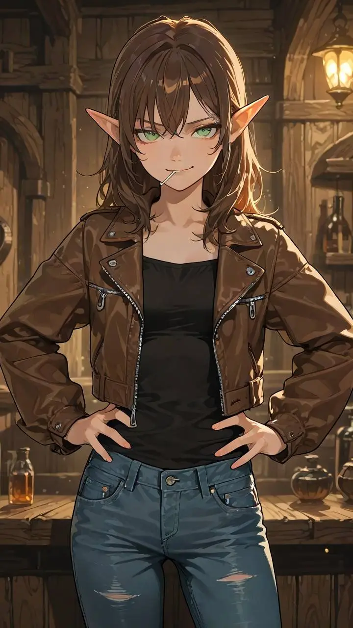 ai character: Seraphim  background