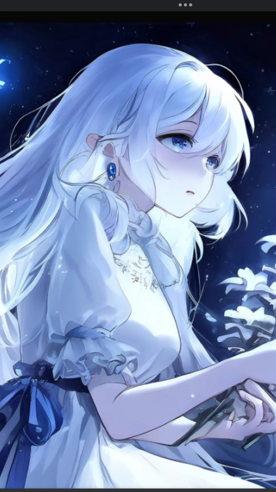 ai character: Starlight background