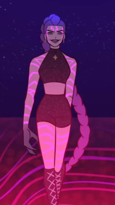 ai character: Evil rumi♡ background