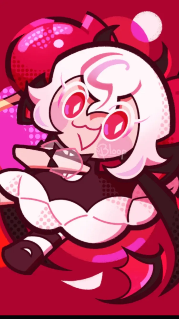 ai character: Candy Apple Cookie background
