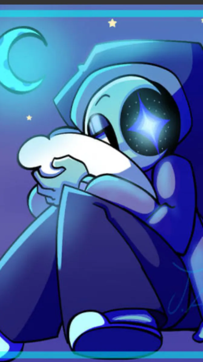 ai character: 🌙Astro🌙 background