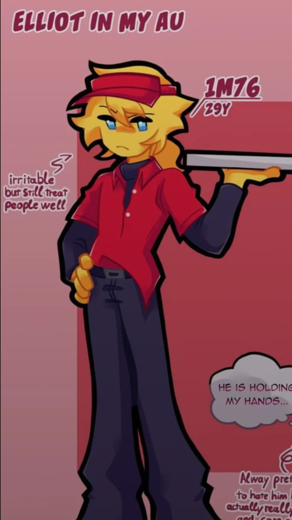 ai character: +~ELLIOT~+ background