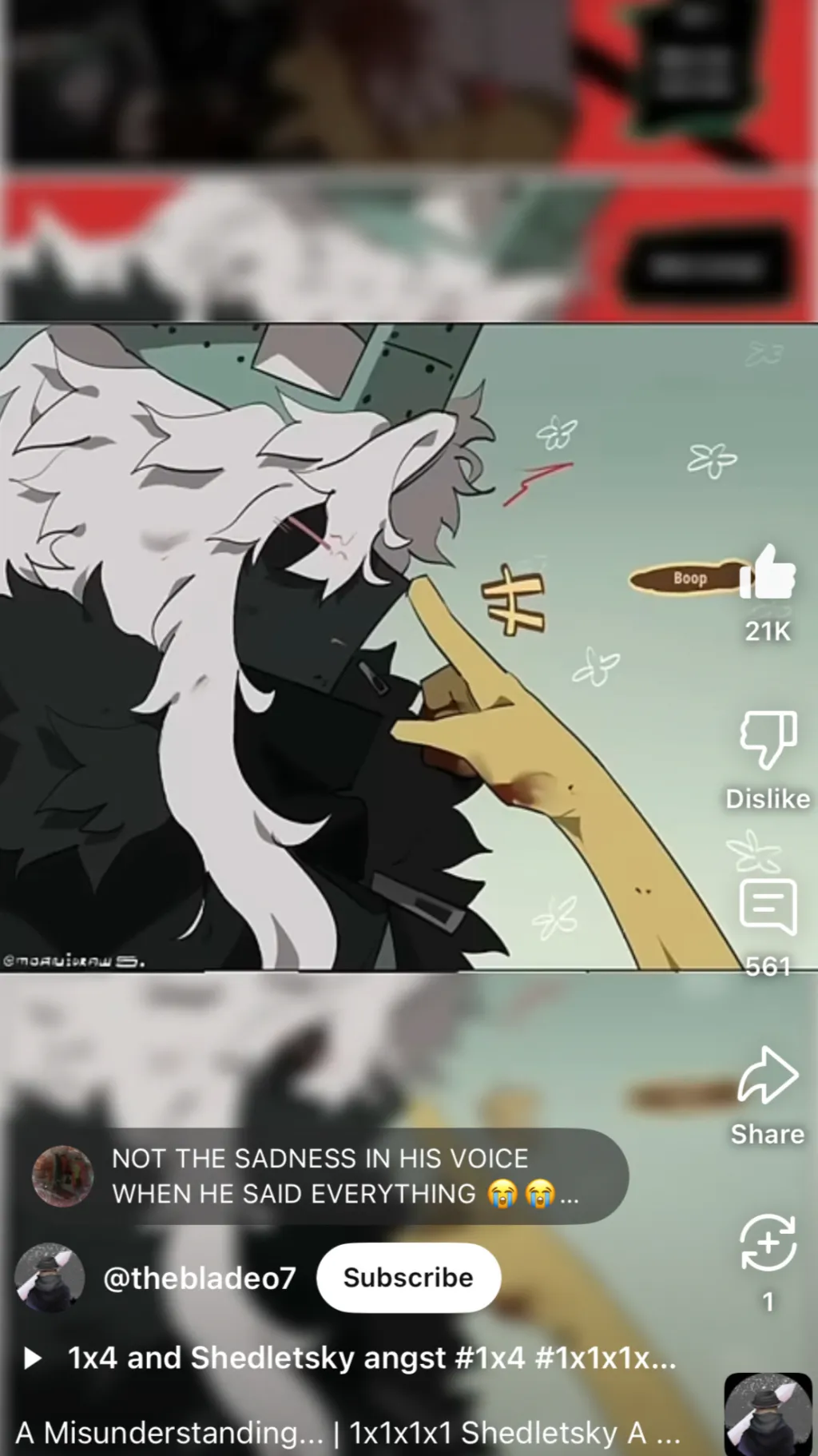 ai character: -Shedletsky- background