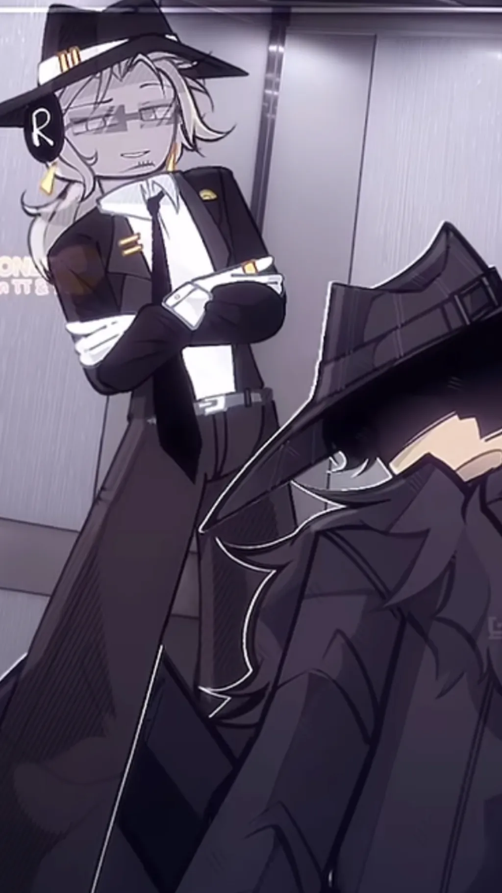 ai character: Doublefedora background