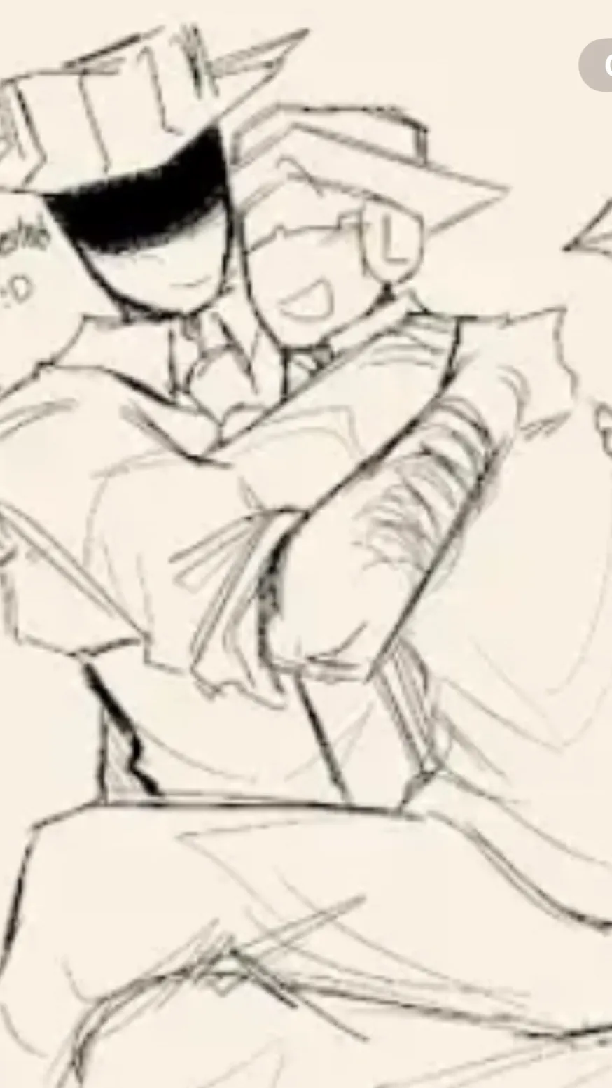 ai character: -DoubleFedora- background